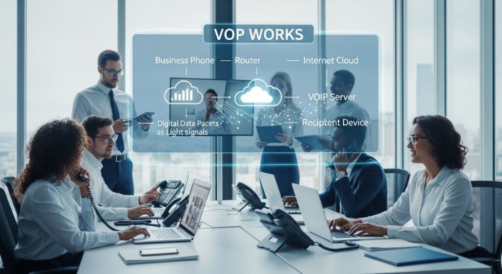 VoIP Work for Businesses