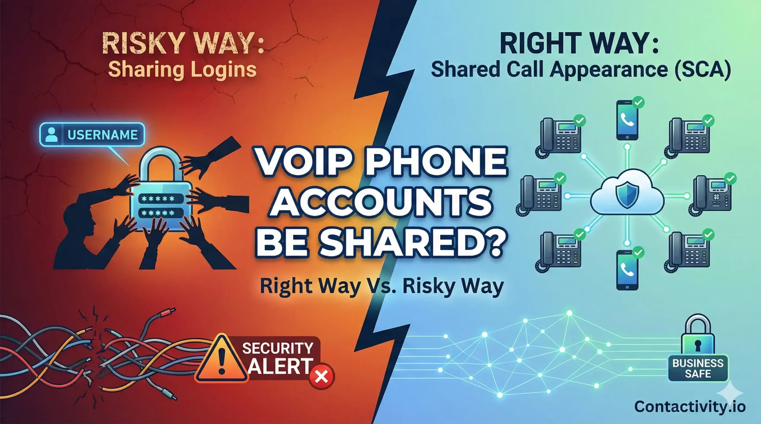 Can VoIP Phone Accounts Be Shared? Right Way Vs. Risky Way