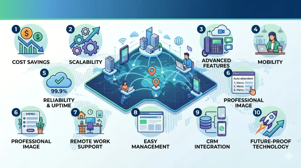 Top 10 Benefits of VoIP Services for Businesses - Contactivity