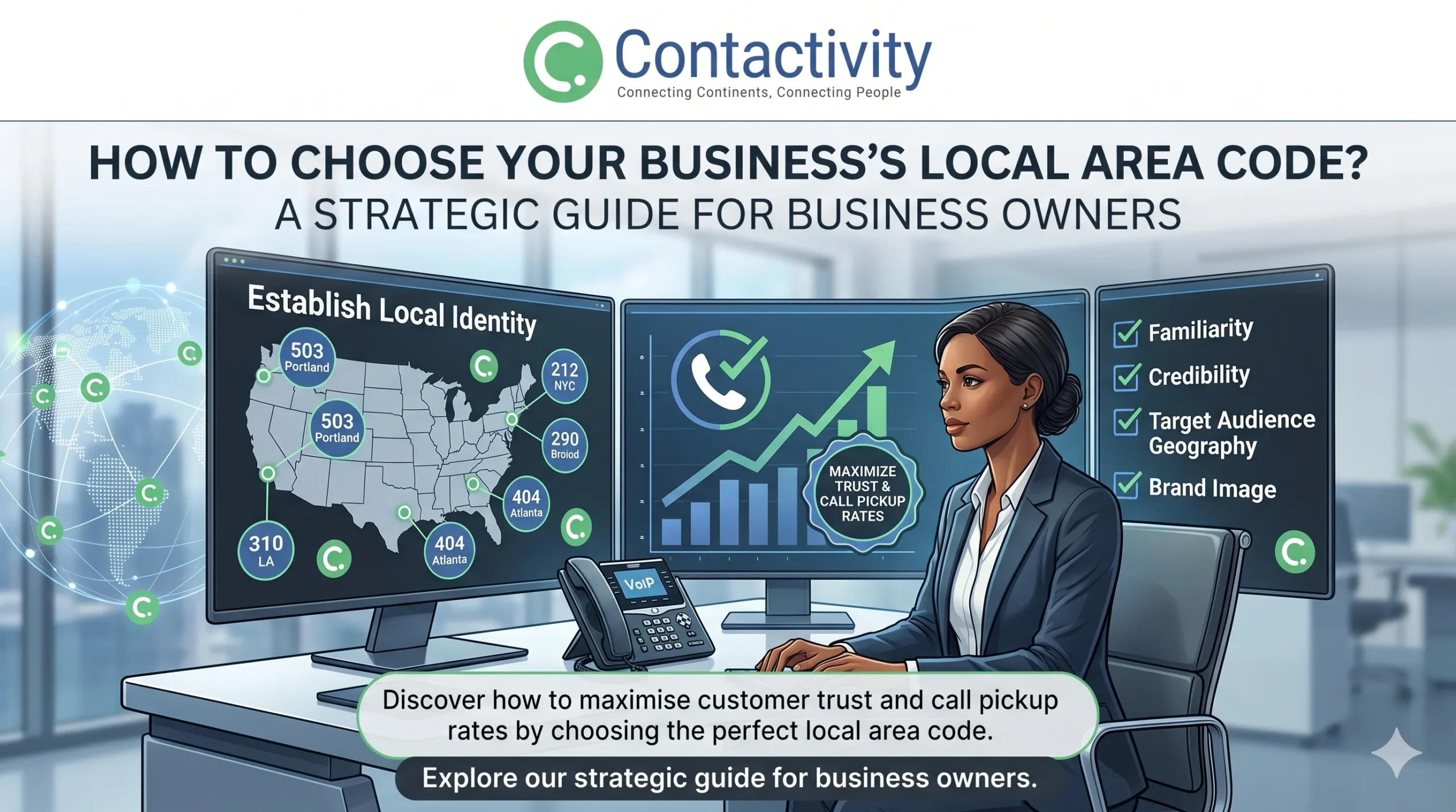choose your business's local area code