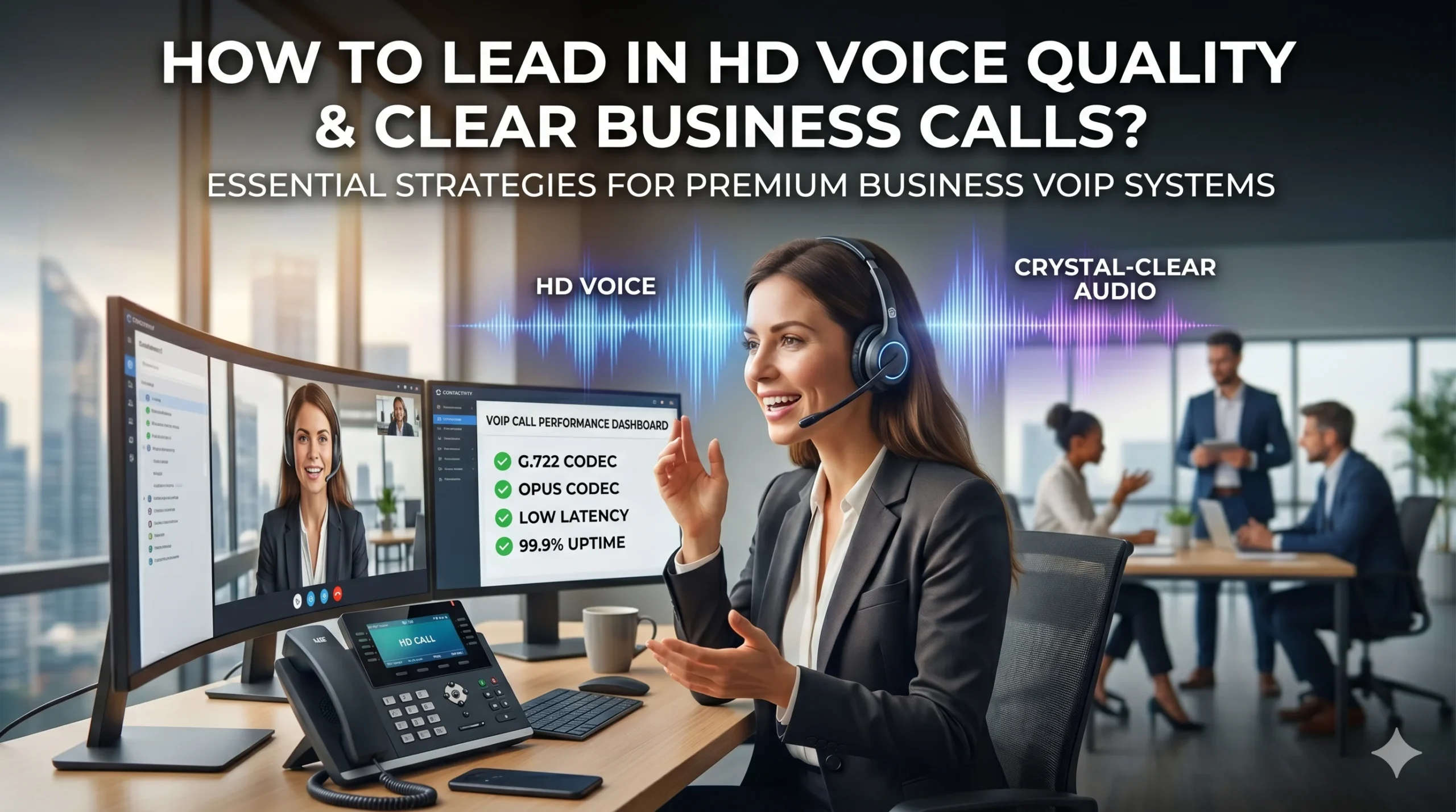 How to Get Lead in HD Voice Quality & Clear Business Calls?